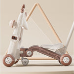 Antemergator pentru Copii 8 in 1, Flippy, Multifunctional, cu Maner de Impingere Detasabil, Scuter, Trotineta, Scaun