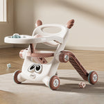Antemergator pentru Copii 8 in 1, Flippy, Multifunctional, cu Maner de Impingere Detasabil, Scuter, Trotineta, Scaun