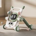 Antemergator pentru Copii 8 in 1, Flippy, Multifunctional, cu Maner de Impingere Detasabil, Scuter, Trotineta, Scaun