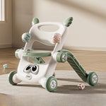 Antemergator pentru Copii 8 in 1, Flippy, Multifunctional, cu Maner de Impingere Detasabil, Scuter, Trotineta, Scaun
