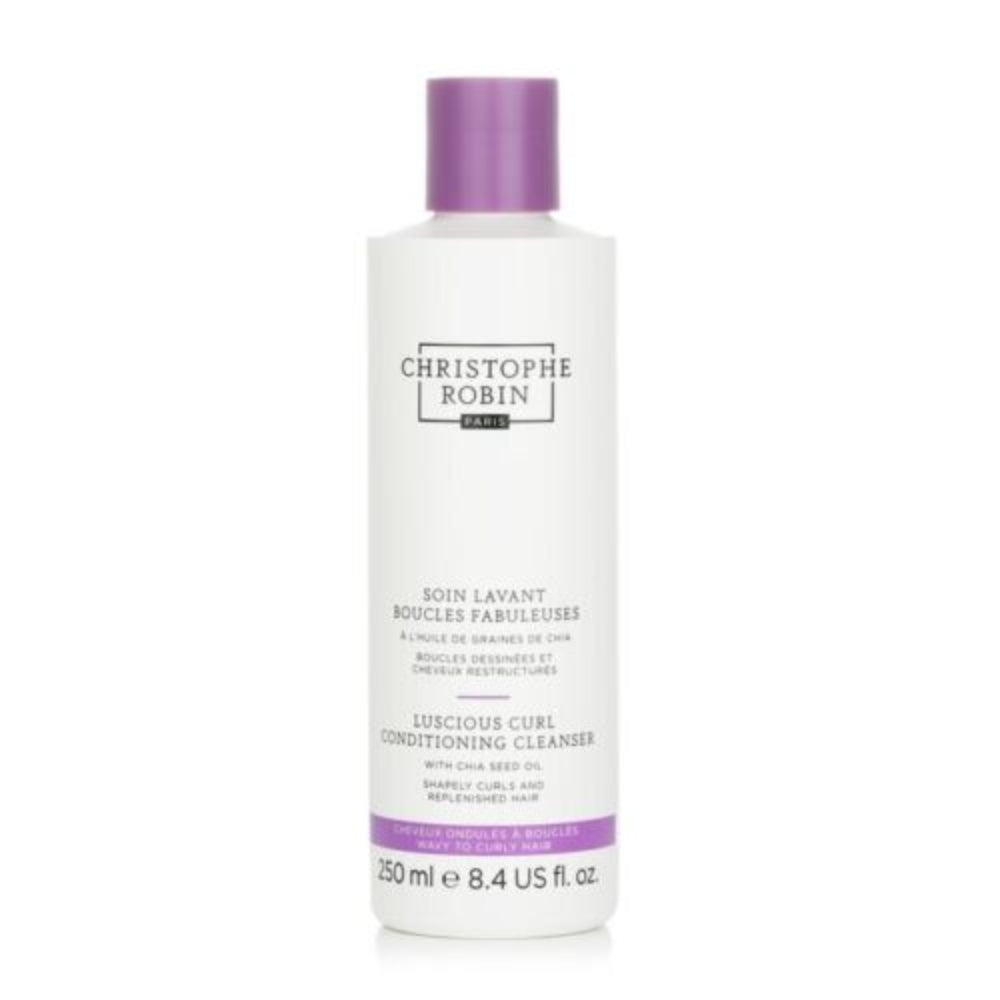 Christophe Robin, Luscious Curl, Ulei de semințe de chia, Șampon pentru păr, Definirea buclelor, 250 ml - Olmarkt
