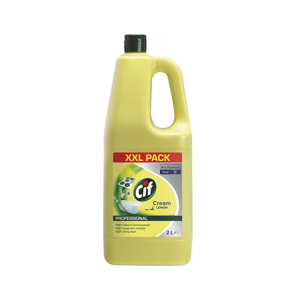 CIF Professional Cream Lemon – Crema de Curatare cu Lamaie 2 L