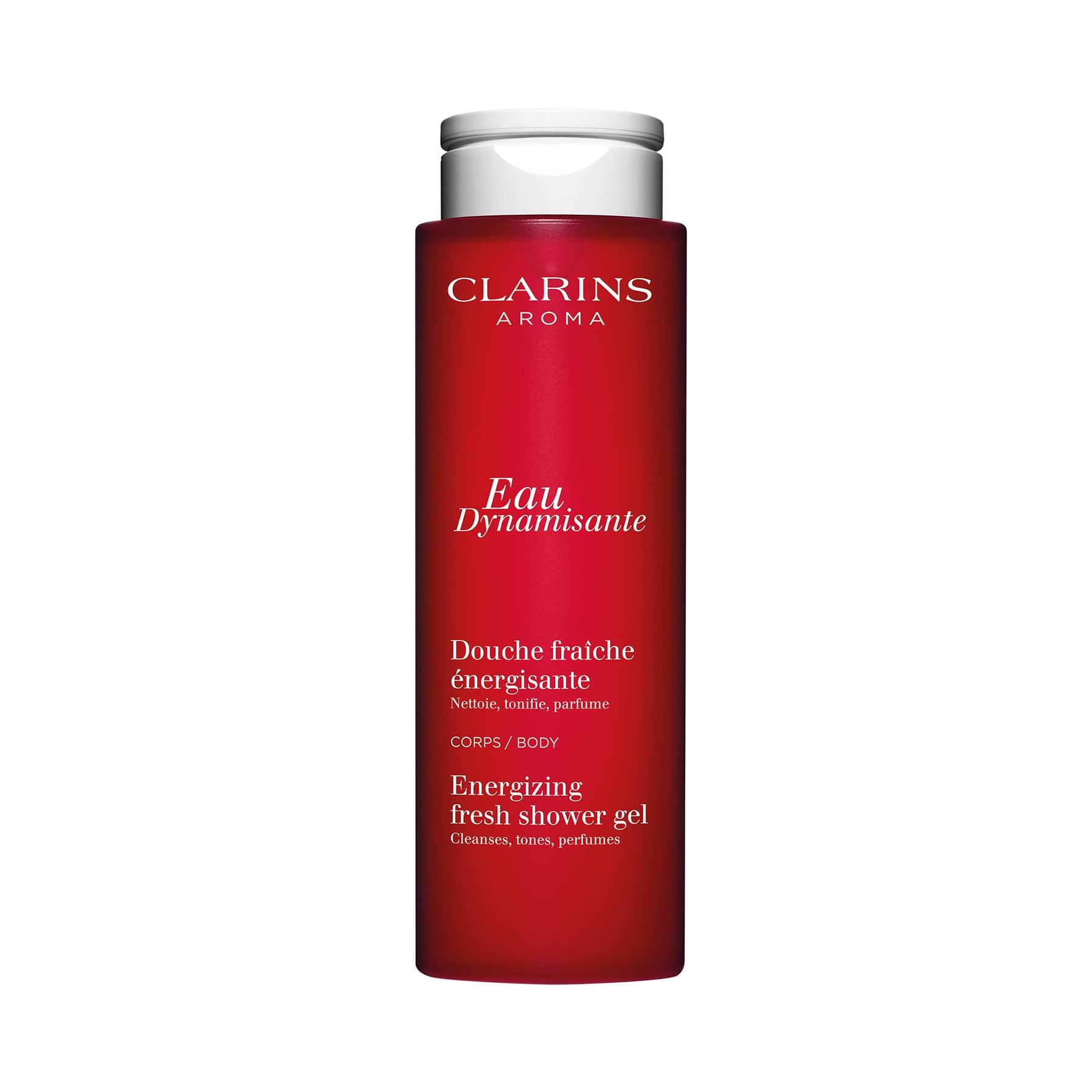Clarins, Eau Dynamisante, Energizant, Gel de duș, Pe tot corpul, Toate tipurile de piele, 200 ml