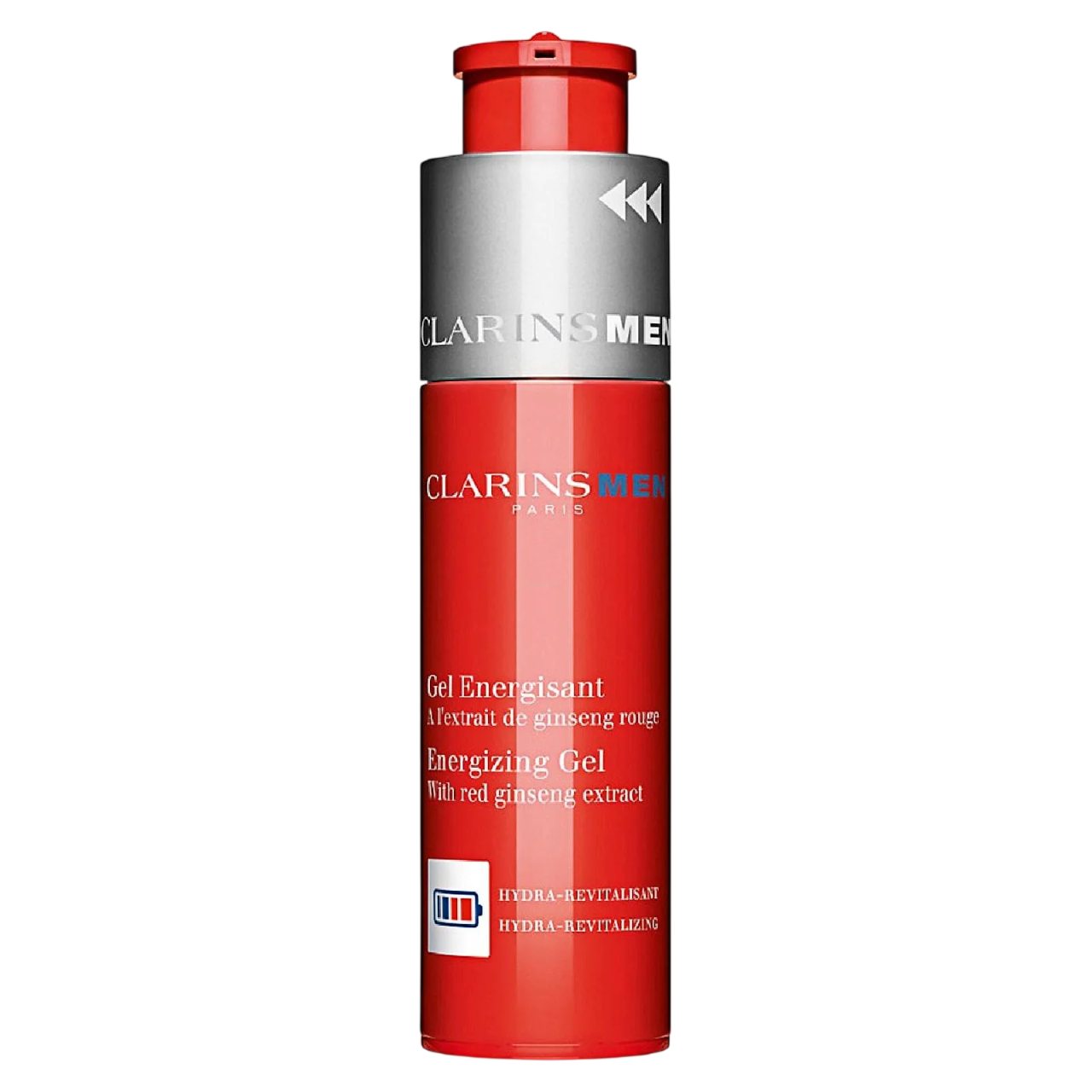 Clarins, Men, Ginseng roșu organic, Revitalizare, Zi & Noapte, Gel, Pentru față, 2 ml *Mostră