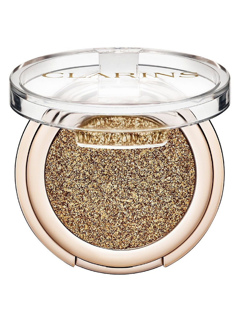 Clarins, Ombre Sparkle, Fard de ochi compact, 101, Diamant de aur, 1.5 g