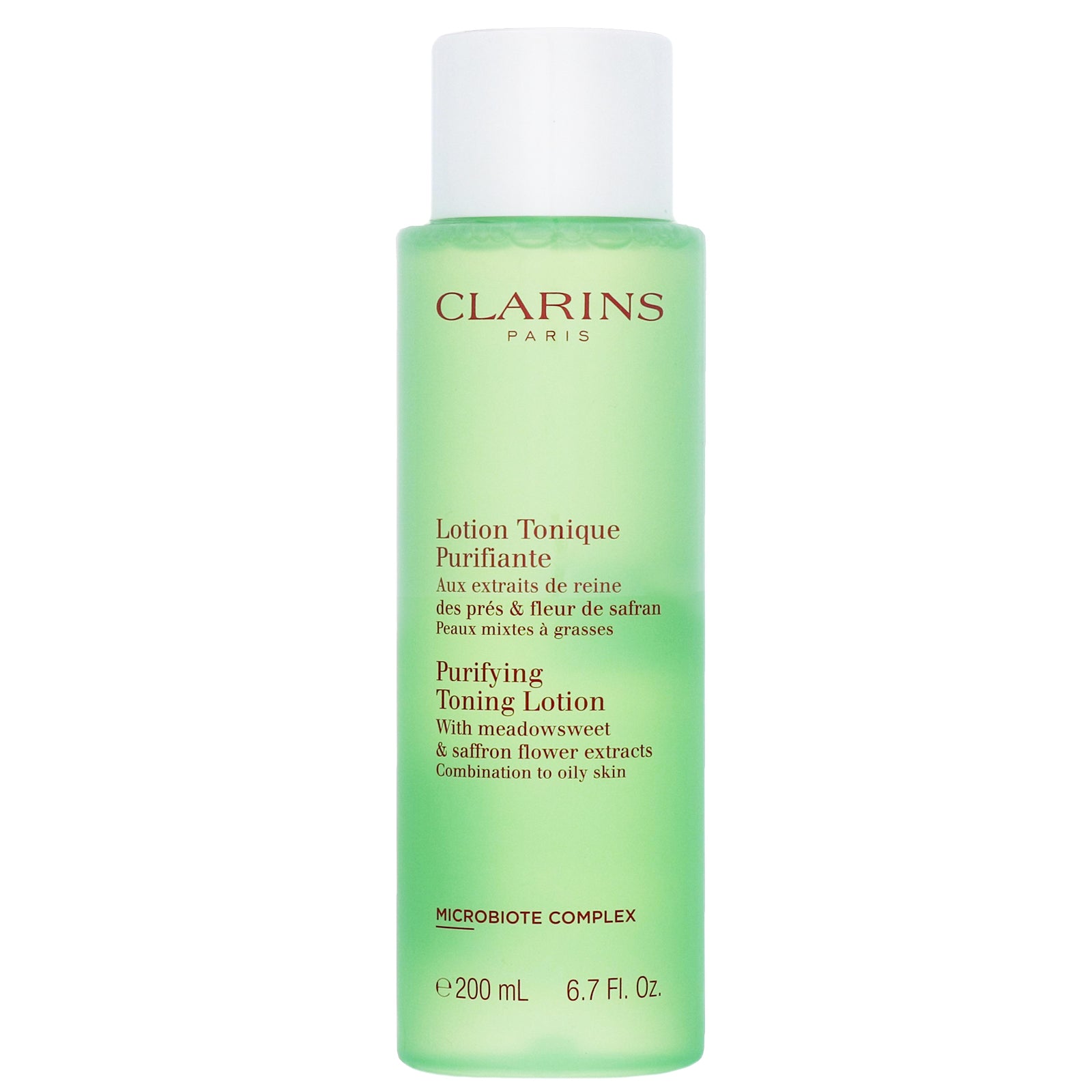 Clarins, Purifying, Fără alcool, Curățare, Loțiune tonică, Pentru față, 200 ml