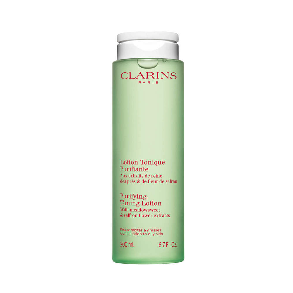 Clarins, Purifying, Fără alcool, Purificare, Loțiune tonică, Pentru față, 200 ml