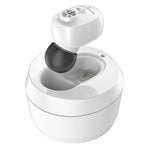 Aparat Auditiv Intraauricular In-Ear, Flippy, Amplificator de sunet pentru Auz, Minuscul Design Nou, 14 x 10 x 3.8 cm,