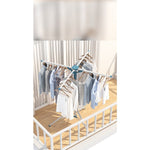 Uscator de Rufe, Flippy, Tip Umbrela, Pliabil, Telescopic, pentru Interior-Exterior, cu Patru Tije, Picior