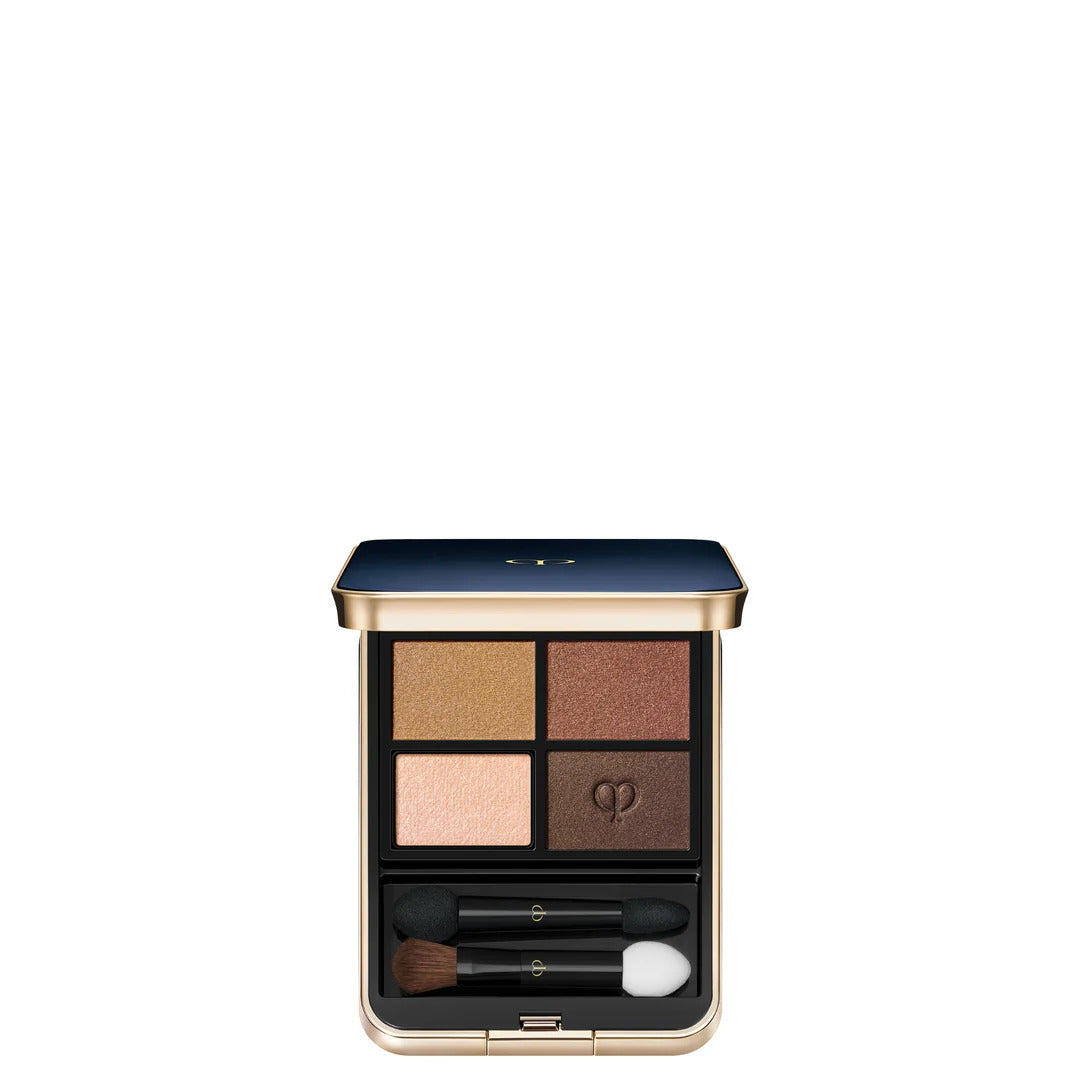 Cle de Peau Beaute, Eye Color Quad, Paletă de farduri de ochi, 4, Reumplere, 4 nuanțe, 6 g - Olmarkt