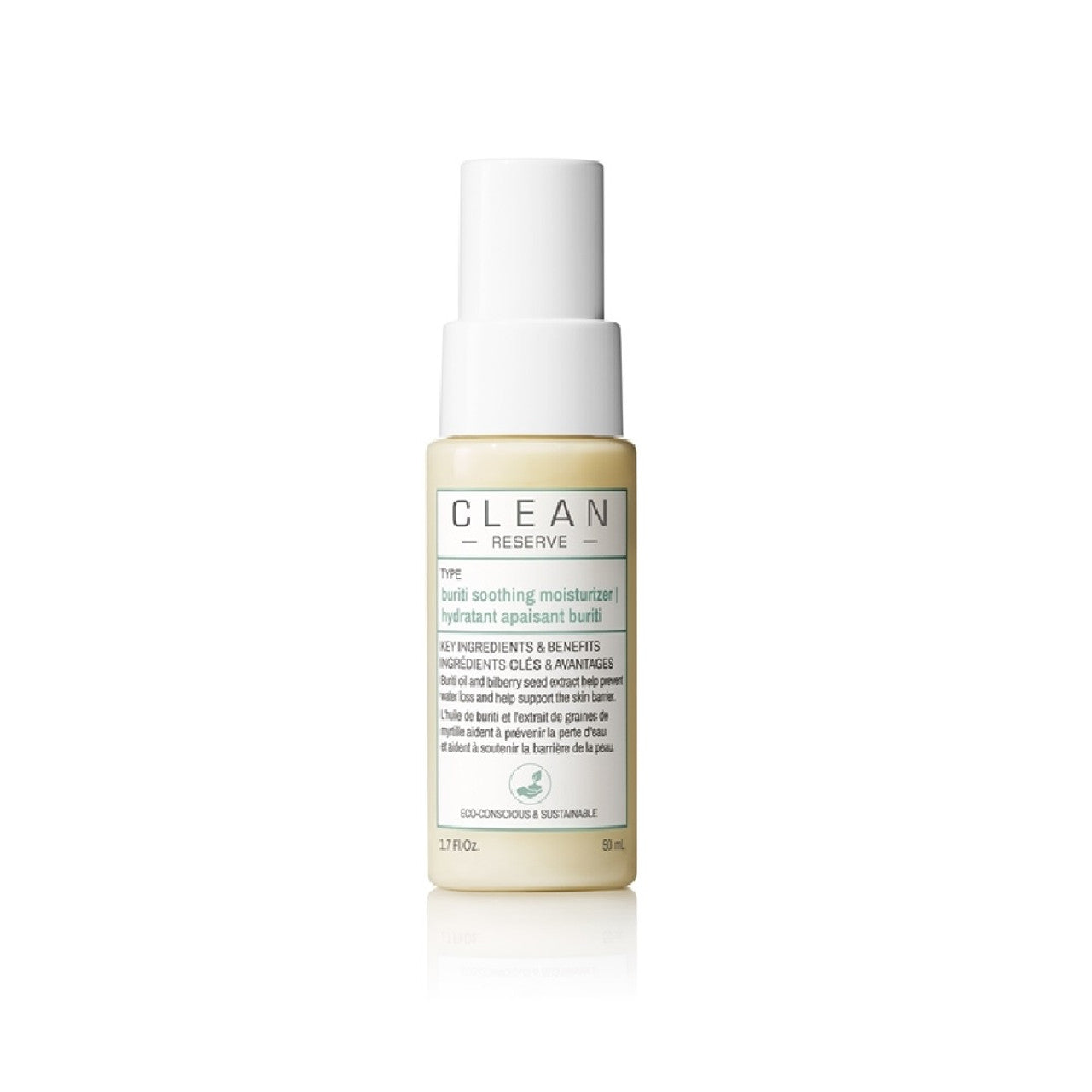 Clean, Reserve, Ulei de buriti, Hidratant, Smântână, Pentru față, 50 ml - Olmarkt