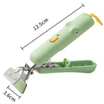 Clema pentru Boluri, Flippy, Anti-Alunecare, din Silicon, de Uz Casnic, Rezistent la Temperaturi Inalte, Model Animat,