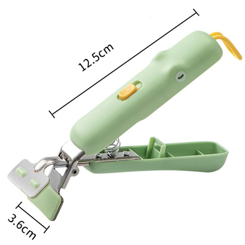 Clema pentru Boluri, Flippy, Anti-Alunecare, din Silicon, de Uz Casnic, Rezistent la Temperaturi Inalte, Model Animat,