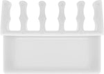 Cleme pentru gestionarea cablurilor cu 5 sloturi Goobay set 2buc alb