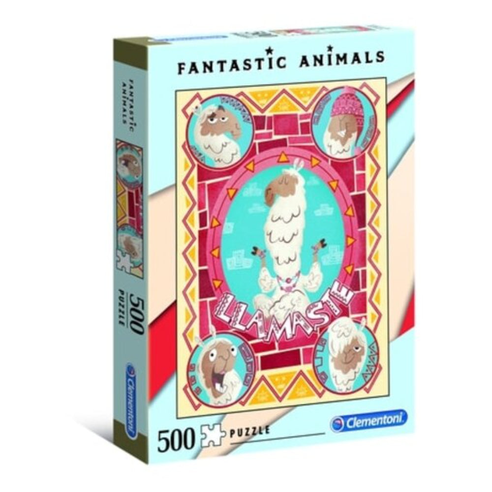 Clementoni, Fantastic Animals, Lame, Puzzle, Unisex, 500 buc - Olmarkt