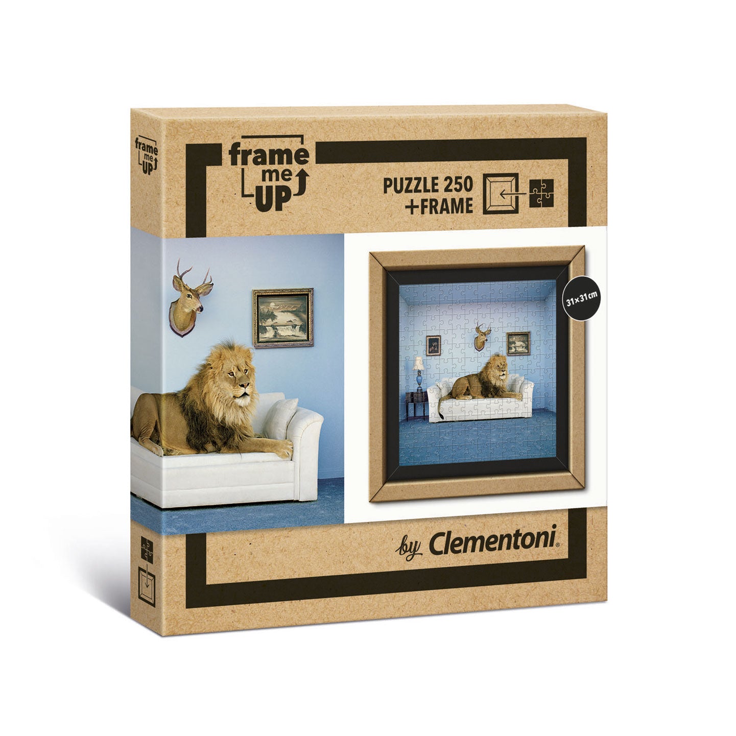 Clementoni, Frame Me Up, Leu, Puzzle, Unisex, 250 buc - Olmarkt