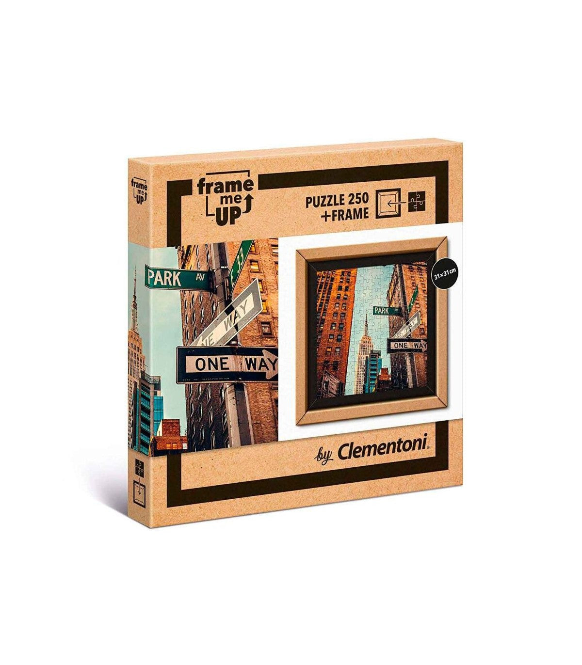 Clementoni, Frame Me Up, Sens unic, Puzzle, Unisex, 250 buc - Olmarkt