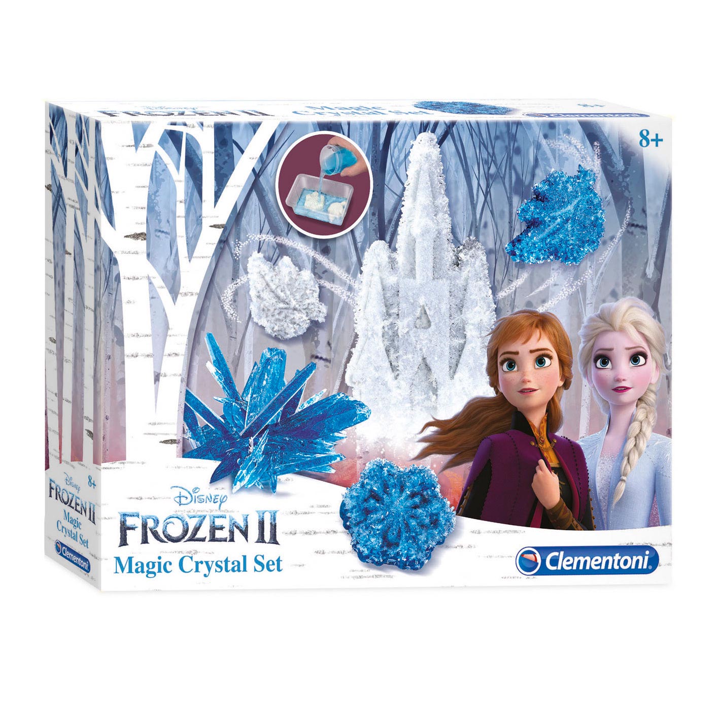 Clementoni, Frozen 2, Cristal magic, Puzzle, 18524, Pentru fete, 8+ ani - Olmarkt