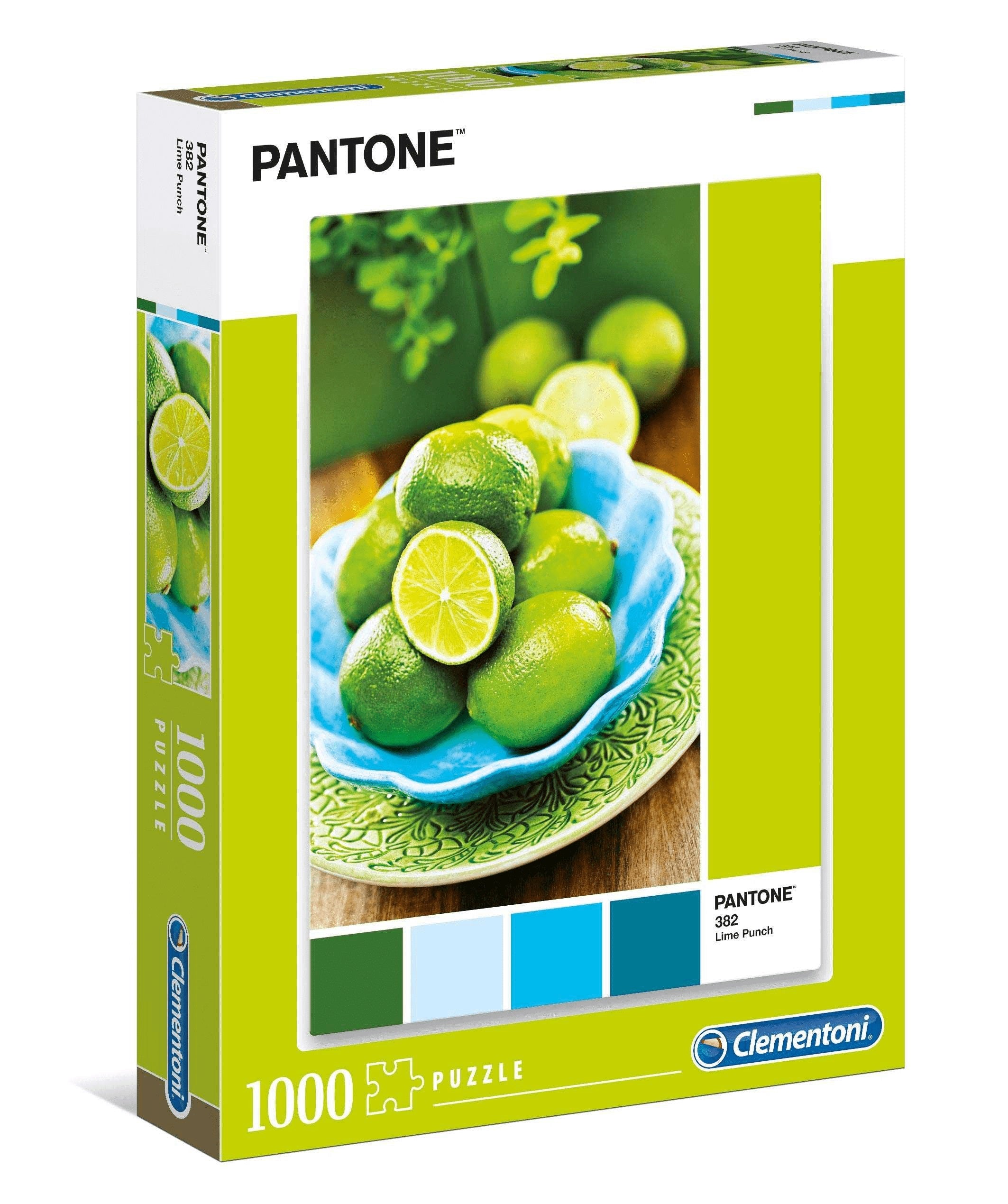Clementoni, Pantone, Punch de lime, Puzzle, Unisex, 1000 buc - Olmarkt