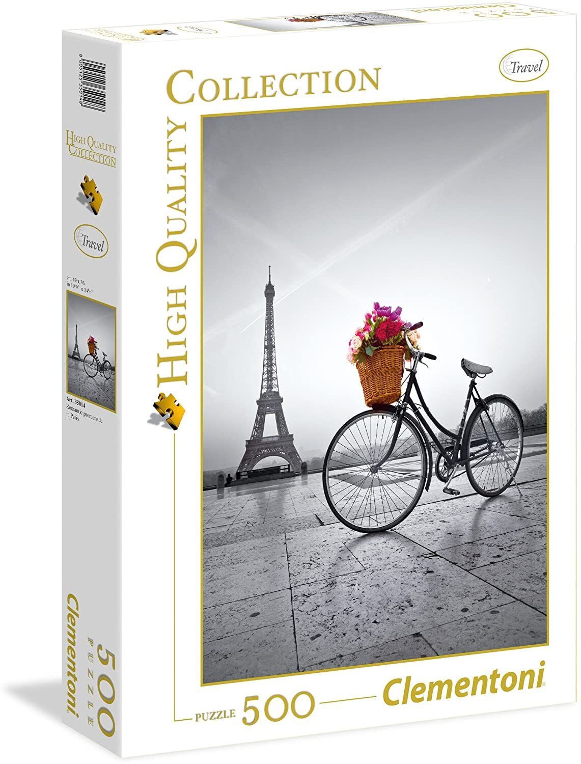 Clementoni, High Quality Collection, Romantic, Puzzle, Unisex, 500 buc - Olmarkt