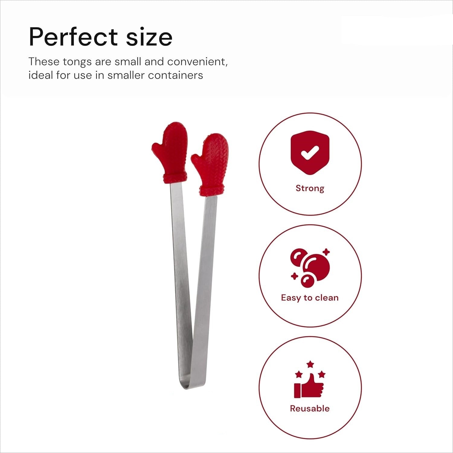 Cleste Creativ pentru Mancare, Flippy, Model Manusi din Silicon, 14.5x3 cm, Rezistent la Temperaturi Inalte si