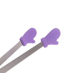 Cleste Creativ pentru Mancare, Flippy, Model Manusi din Silicon, 14.5x3 cm, Rezistent la Temperaturi Inalte si