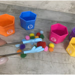 Cleste Creativ pentru Mancare, Flippy, Model Manute din Silicon, 14.5x3 cm, Rezistent la Temperaturi Inalte si