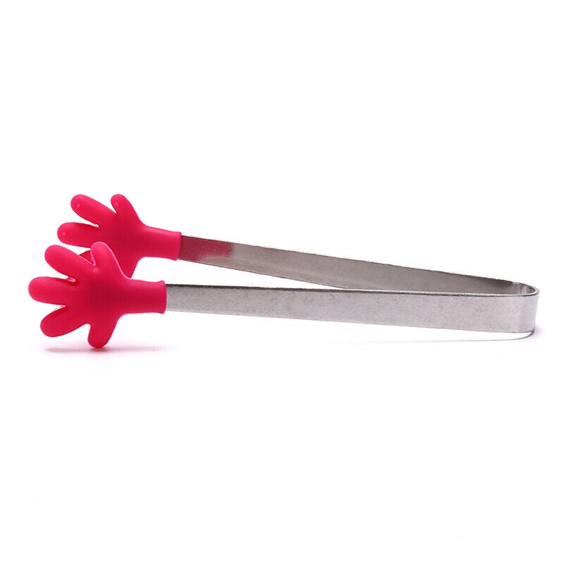 Cleste Creativ pentru Mancare, Flippy, Model Manute din Silicon, 14.5x3 cm, Rezistent la Temperaturi Inalte si