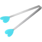 Cleste Creativ pentru Mancare, Flippy, Model Inimioare din Silicon, 14.5x3 cm, Rezistent la Temperaturi Inalte si