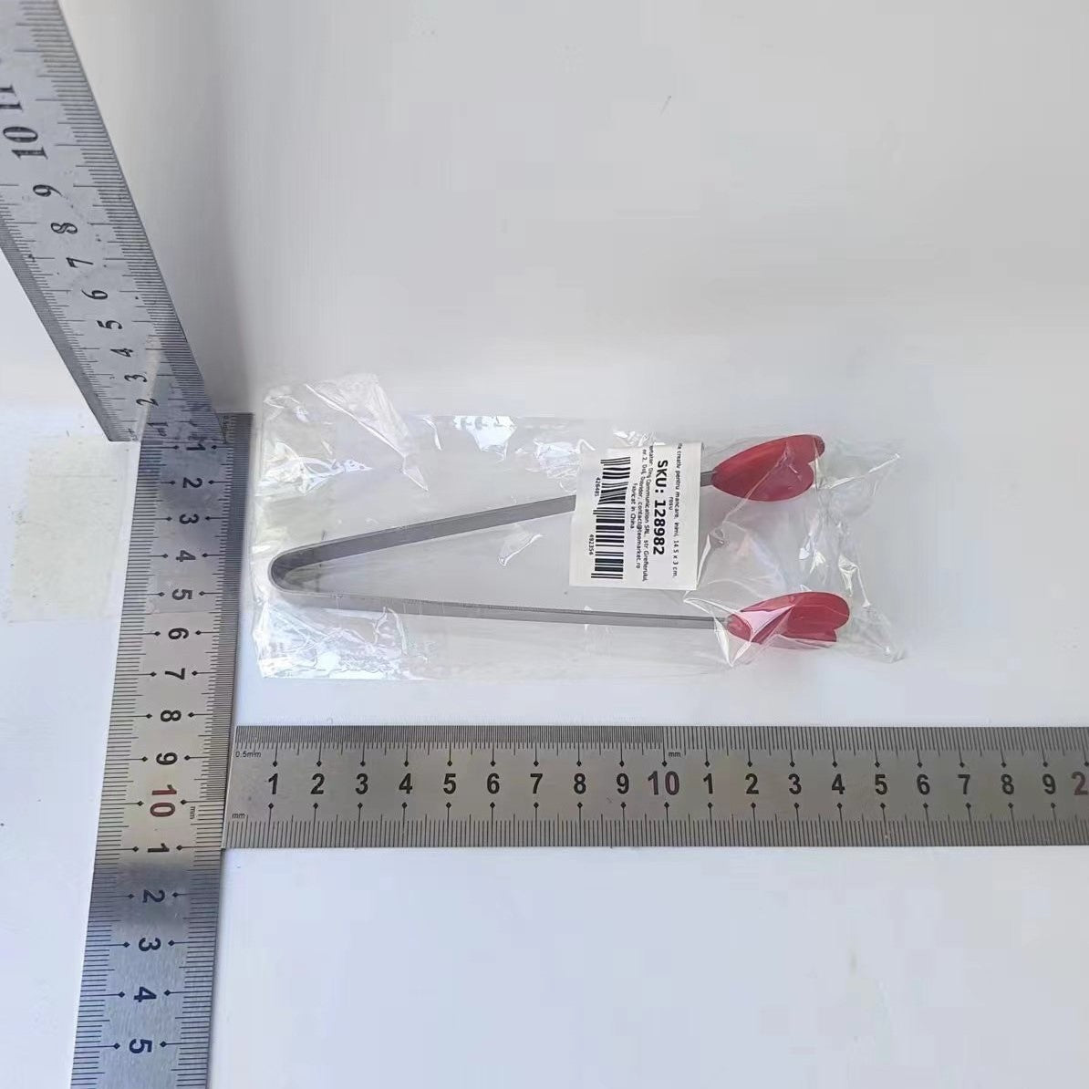 Cleste Creativ pentru Mancare, Flippy, Model Inimioare din Silicon, 14.5x3 cm, Rezistent la Temperaturi Inalte si