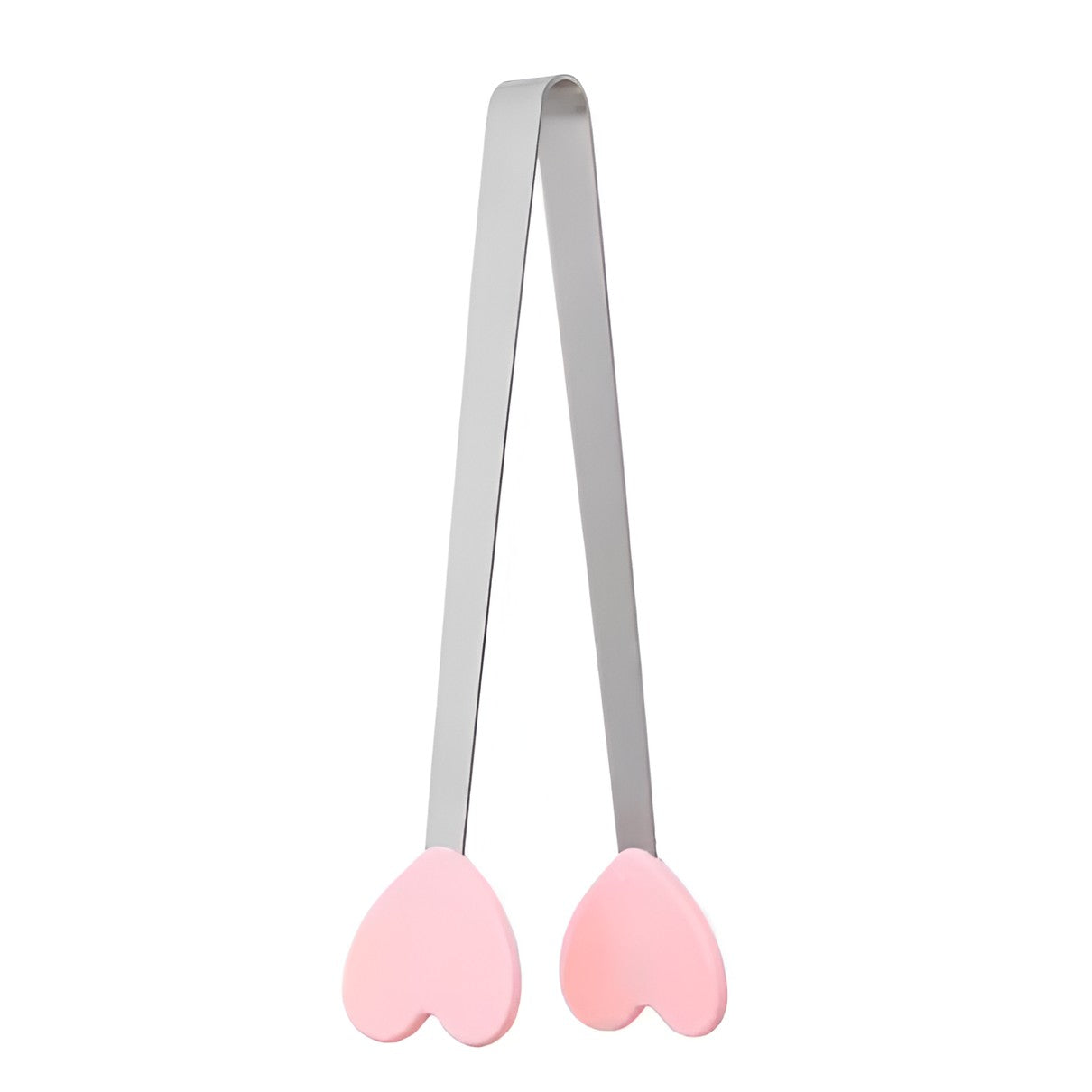 Cleste Creativ pentru Mancare, Flippy, Model Inimioare din Silicon, 14.5x3 cm, Rezistent la Temperaturi Inalte si