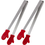 Cleste Creativ pentru Mancare, Flippy, Model Manusi din Silicon, 14.5x3 cm, Rezistent la Temperaturi Inalte si