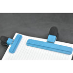 Cleste Multifunctional pentru Sigilarea Pungilor, Flippy, din Plastic, Mentine Alimentele Proaspete, 7x6.5 cm, Albastru