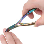 Cleste pentru Unghii si Cuticule, Flippy, din Otel Inoxidabil, Protectie Varf, 17 x 7 x 2 cm, Multicolor