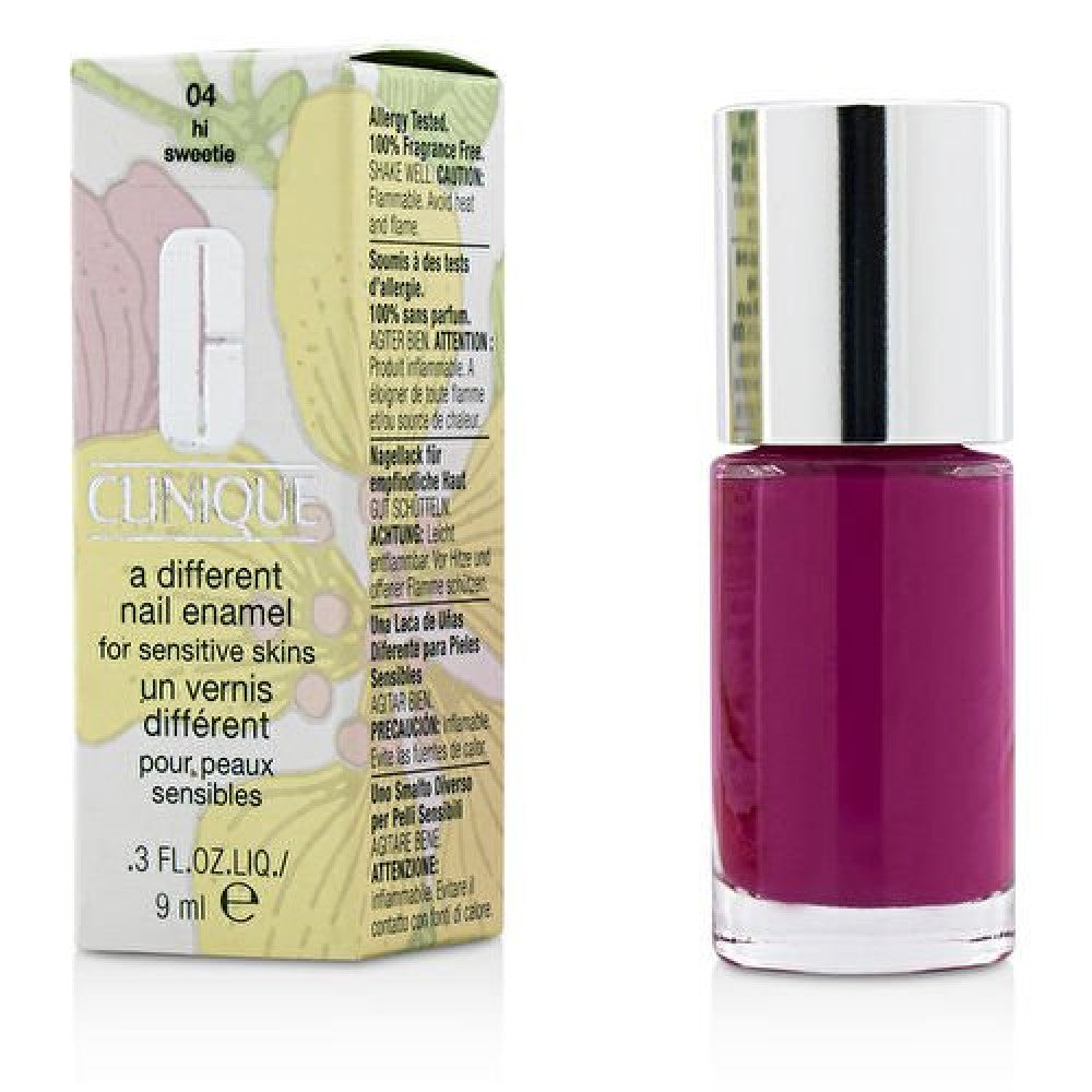 Clinique, A Different Nail Enamel, Bază & Strat de protecție, Lac de unghii, 04, Bună, draga, 9 ml - Olmarkt