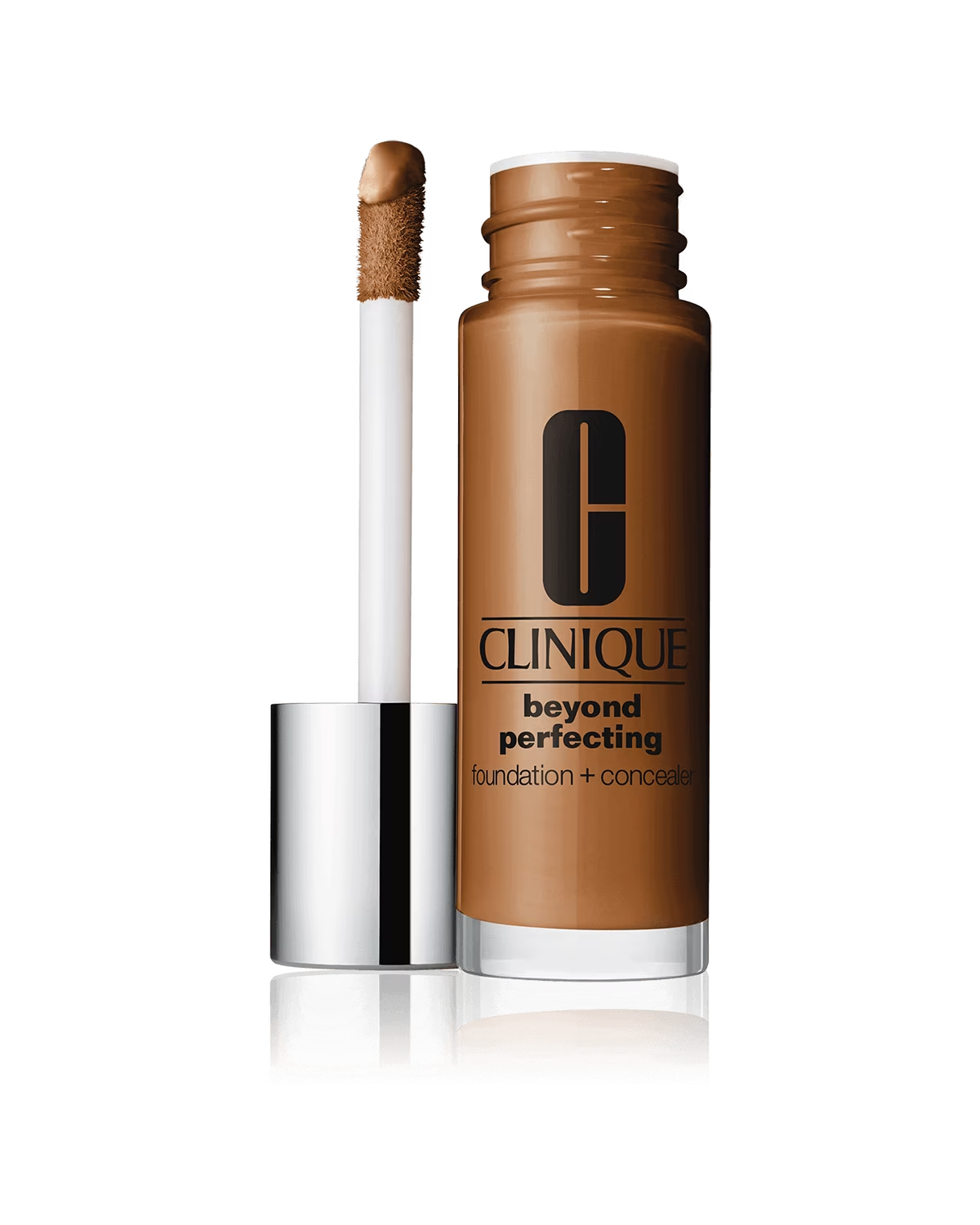 Clinique, Beyond Perfecting, Fără parabeni, Finisaj mat, Fond de ten lichid și corector 2-în-1, 28, Cuișoare, 30 ml - Olmarkt