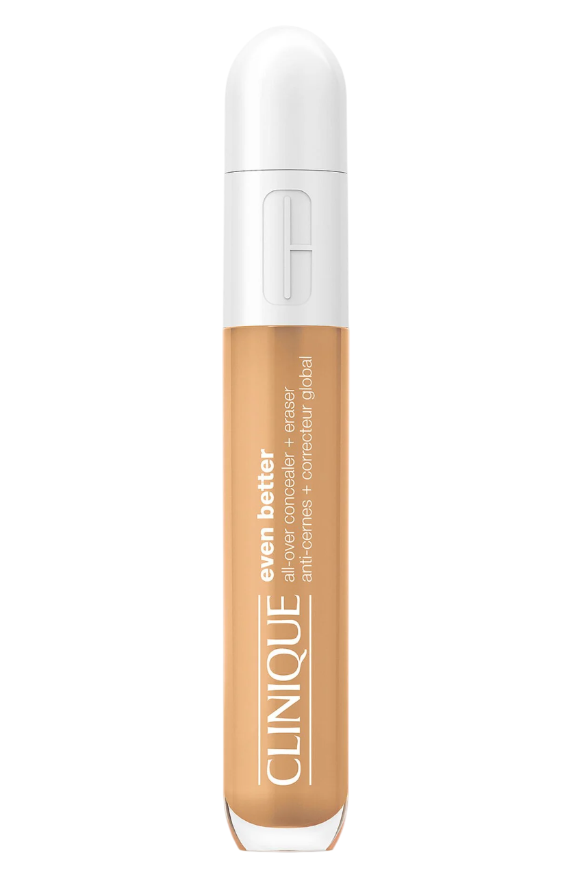 Clinique, Even Better All-Over, Acoperire completă, Stick iluminator și corector 2-în-1, CN58, Miere, Pentru față, 6 ml