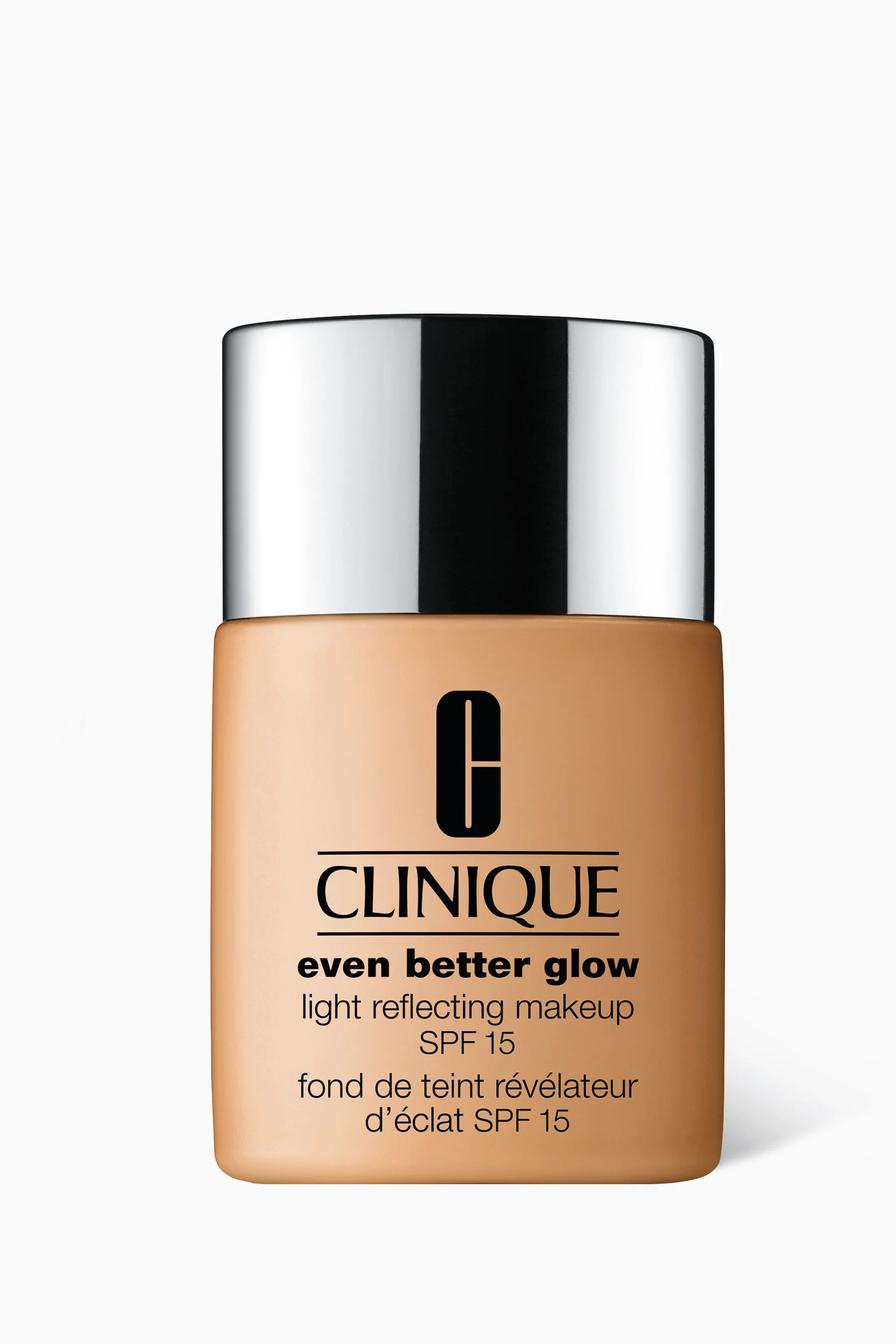 Clinique, Even Better Glow, Reflectând lumina, Fond de ten lichid, WN 68, Brulee, SPF 15, 30 ml - Olmarkt