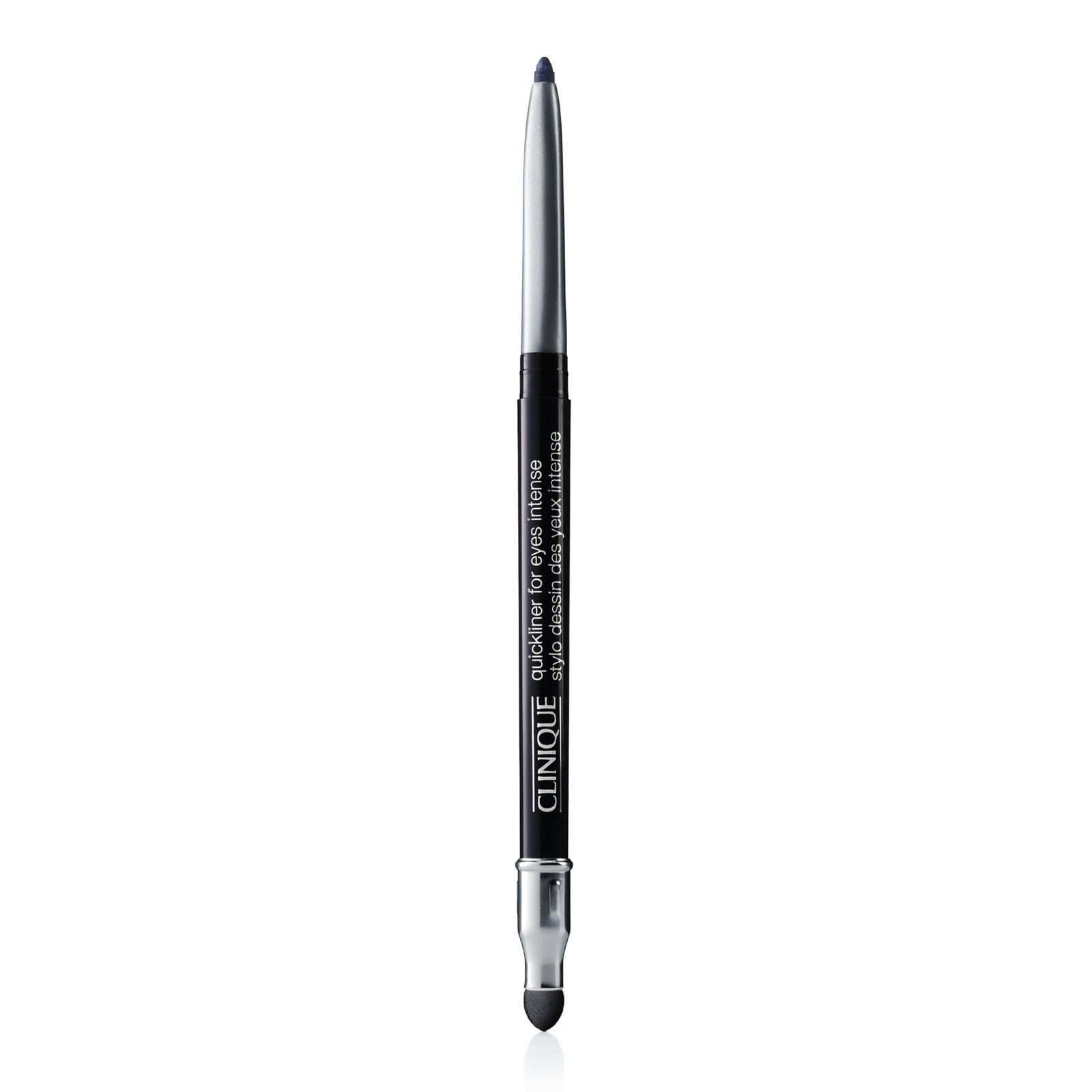 Clinique, Quickliner, Dublu, Creion eyeliner gel, 01, Negru intens, 0.25 g