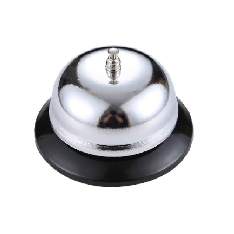Clopotel sonerie metalica Flippy, pentru receptie hoteluri, baruri, restaurante, material metal si plastic, 6 x 10 cm,