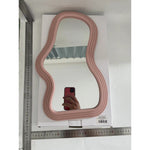 Oglinda de Perete, Flippy, Decorativa, pentru Baie, Dormitor, Sufragerie, Model Minimalist, Forma Asimetrica, 40.3x26