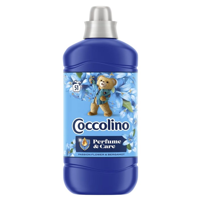 Balsam pentru Rufe, Coccolino, Passion Flower si Bergamot, 1.275 L, 51 Spalari