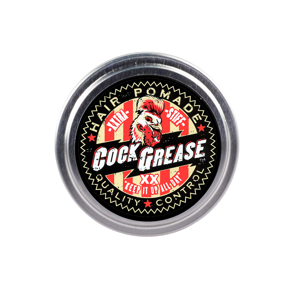 Cock Grease, Xxtra Stiff XX, Pomadă pentru coafat, Fixare medie, 100 g