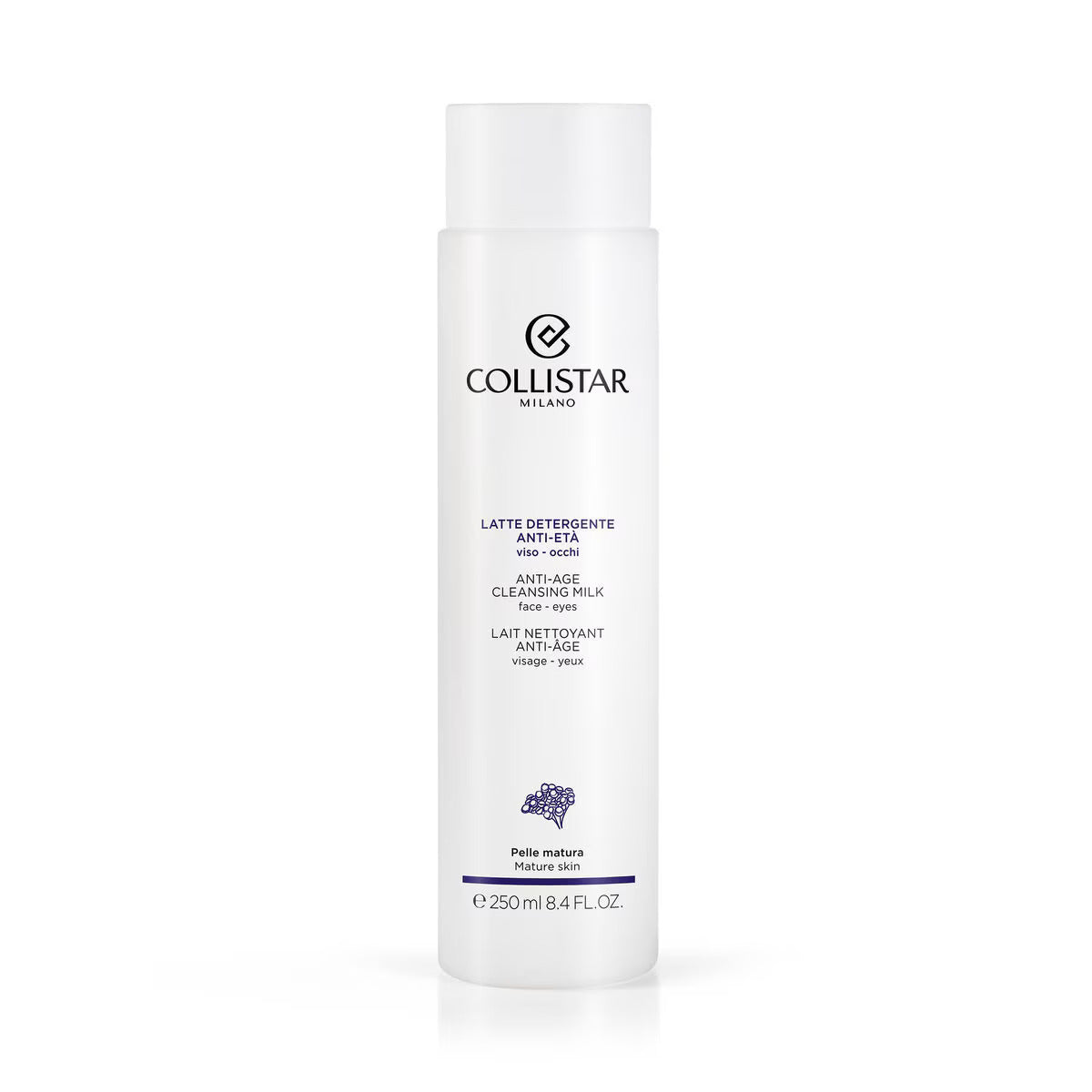 Collistar, Anti-Age, Antioxidant, Lapte demachiant, Pentru față, 250 ml
