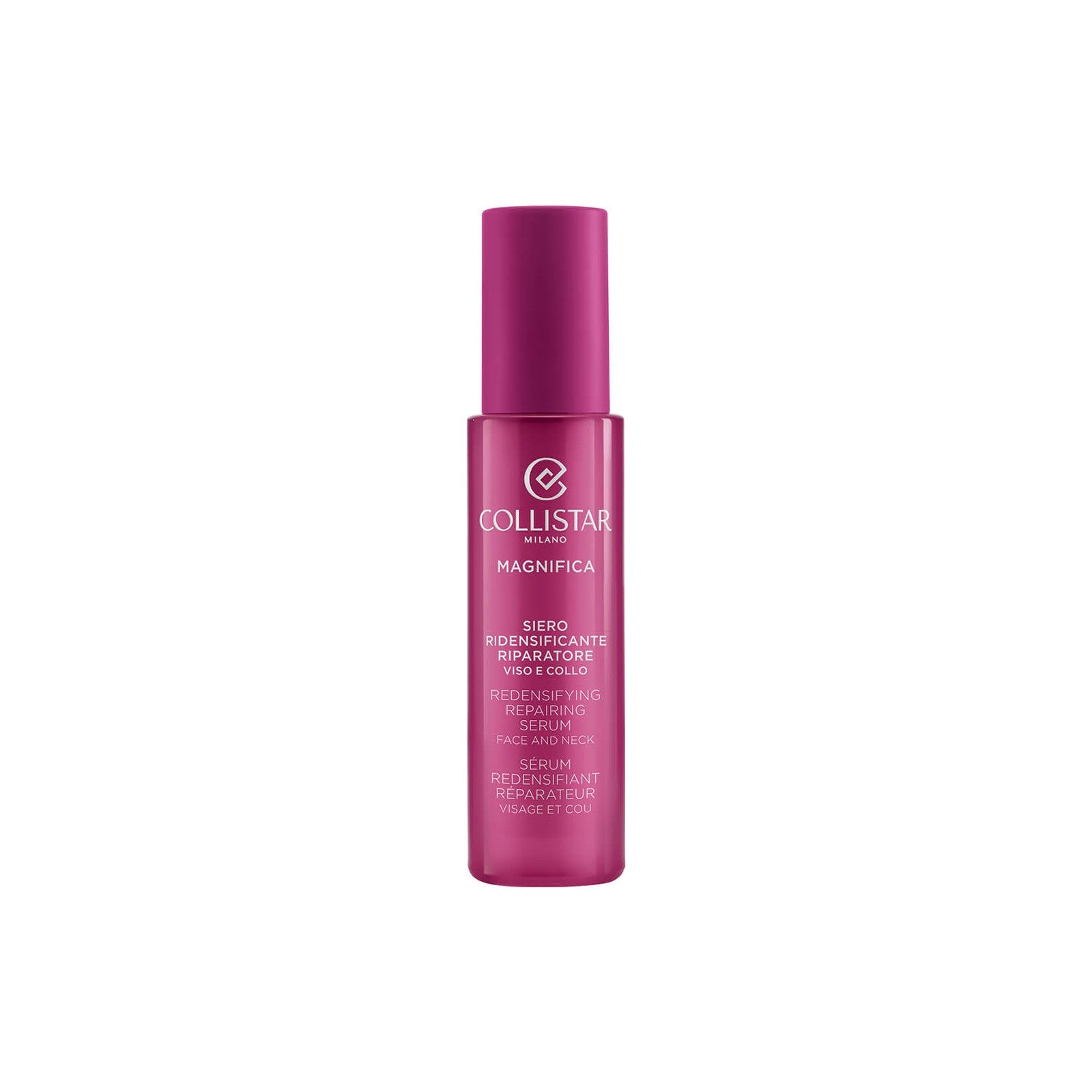 Collistar, Magnifica, Redensificare, Zilnic, Ser, Pentru față și gât, 30 ml