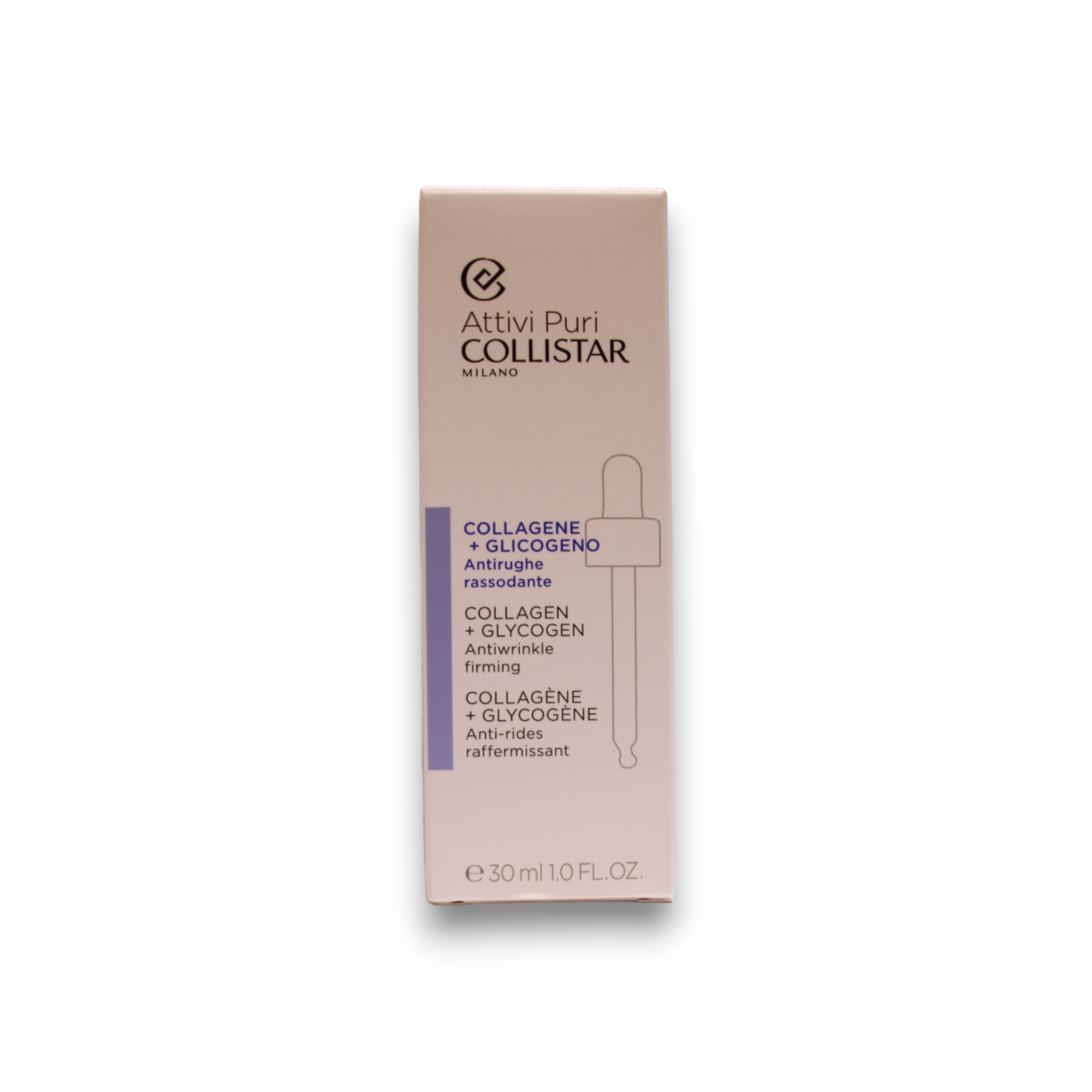 Collistar, Pure Actives, Colagen, Anti-îmbătrânire, Noapte, Ser, Pentru față, 30 ml