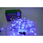 Sectiune Instalatie de Craciun, Flippy®, Tip Turturi, Fara Alimentator, 5m, 143 LED-uri, 8 Jocuri de Lumini, Fir