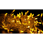 Sectiune Instalatie de Craciun, Flippy®, Tip Turturi, Fara Alimentator, 5m, 143 LED-uri, 8 Jocuri de Lumini, Fir