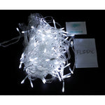 Componenta Instalatie de Craciun Flippy® Tip Franjuri, 8 jocuri de lumini Sectiune 5 m, 143 LED-uri, Interconectabila,