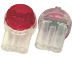 Conector 3 fire 0.4-0.9mm cu gel Scotchlok IDC 19-26AWG rosie 3M